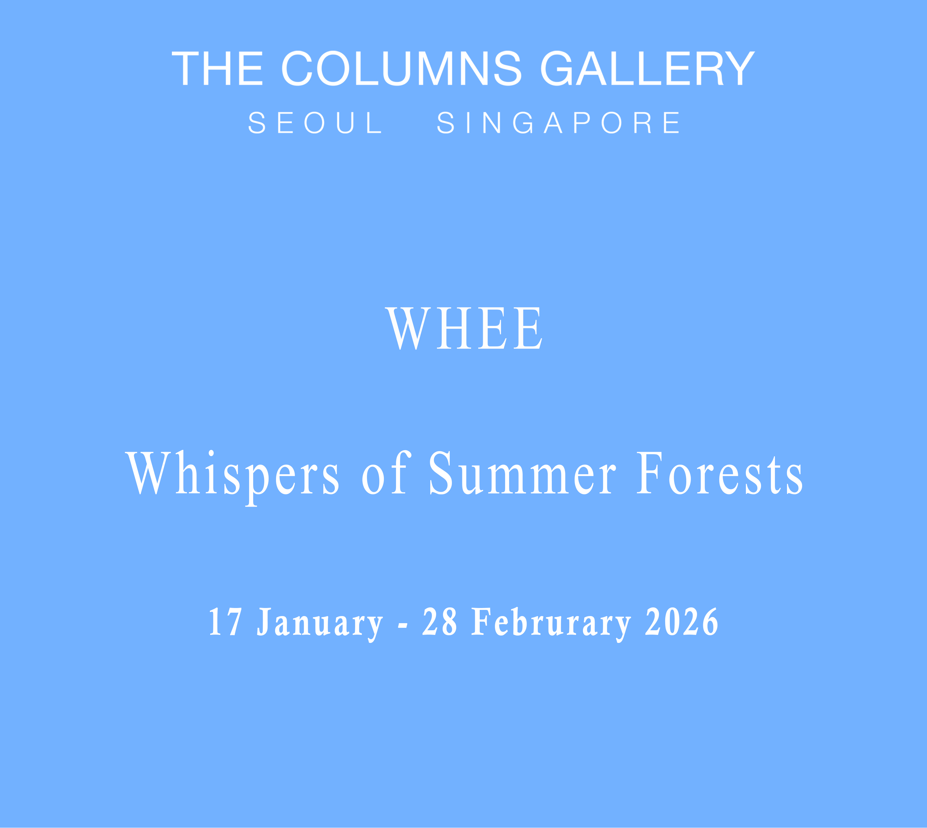 The Columns Galley Upcoming Exhibition